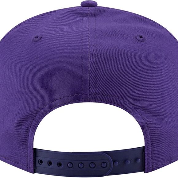 Minnesota Vikings Football New Era Purple 9FIFTY Adjustable Snapback Hat - Picture 8 of 12